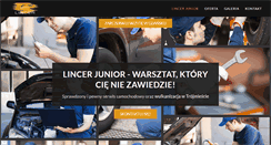 Desktop Screenshot of lincer.pl