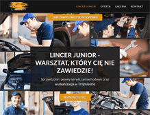 Tablet Screenshot of lincer.pl